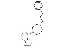 4-[4-(3-phenylpropyl)-1,4-diazepan-1-yl]-7H-pyrrolo[2,3-d]pyrimidine