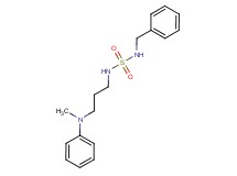 N-benzyl-N'-{3-[methyl(phenyl)amino]propyl}sulfamide