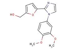 {5-[1-(3,4-dimethoxyphenyl)-1H-imidazol-2-yl]-2-furyl}methanol