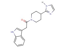 3-{2-[4-(1H-imidazol-2-yl)piperidin-1-yl]-2-oxoethyl}-1H-indole