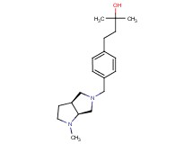 2-methyl-4-(4-{[(3aS*,6aS*)-1-methylhexahydropyrrolo[3,4-b]pyrrol-5(1H)-yl]methyl}phenyl)-2-butanol