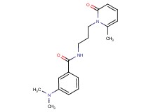 3-(dimethylamino)-N-[3-(6-methyl-2-oxopyridin-1(2H)-yl)propyl]benzamide