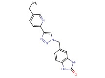 5-{[4-(5-ethylpyridin-2-yl)-1H-1,2,3-triazol-1-yl]methyl}-1,3-dihydro-2H-benzimidazol-2-one