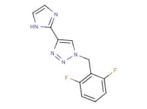 1-(2,6-difluorobenzyl)-4-(1H-imidazol-2-yl)-1H-1,2,3-triazole
