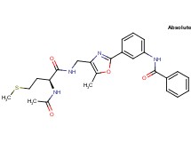N-[3-(4-{[(N-acetyl-L-methionyl)amino]methyl}-5-methyl-1,3-oxazol-2-yl)phenyl]benzamide