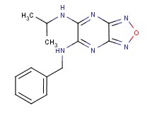 N-benzyl-N'-isopropyl[1,2,5]oxadiazolo[3,4-b]pyrazine-5,6-diamine