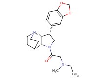 2-[(3R*,3aR*,7aR*)-3-(1,3-benzodioxol-5-yl)hexahydro-4,7-ethanopyrrolo[3,2-b]pyridin-1(2H)-yl]-N-ethyl-N-methyl-2-oxoethanamine