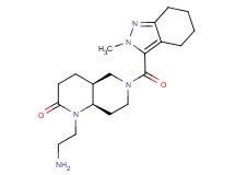 rel-(4aS,8aR)-1-(2-aminoethyl)-6-[(2-methyl-4,5,6,7-tetrahydro-2H-indazol-3-yl)carbonyl]octahydro-1,6-naphthyridin-2(1H)-one hydrochloride