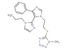 3'-{2-[(1-methyl-1H-tetrazol-5-yl)thio]ethyl}-5'-phenyl-1-propyl-1H,3'H-2,4'-biimidazole