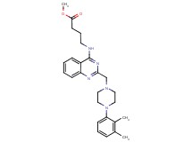 methyl 4-[(2-{[4-(2,3-dimethylphenyl)-1-piperazinyl]methyl}-4-quinazolinyl)amino]butanoate