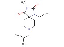1-ethyl-8-isobutyl-3-methyl-1,3,8-triazaspiro[4.5]decane-2,4-dione