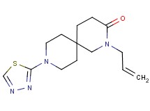 2-allyl-9-(1,3,4-thiadiazol-2-yl)-2,9-diazaspiro[5.5]undecan-3-one