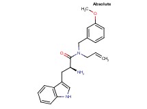 (2S)-N-allyl-2-amino-3-(1H-indol-3-yl)-N-(3-methoxybenzyl)propanamide