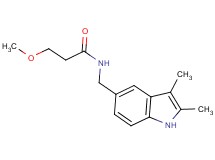 N-[(2,3-dimethyl-1H-indol-5-yl)methyl]-3-methoxypropanamide