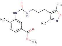 methyl 3-[({[3-(3,5-dimethylisoxazol-4-yl)propyl]amino}carbonyl)amino]-4-methylbenzoate