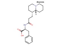 N-{3-[(1S,9aR)-octahydro-2H-quinolizin-1-yl]propanoyl}-L-phenylalanine