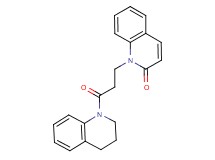 1-[3-(3,4-dihydroquinolin-1(2H)-yl)-3-oxopropyl]quinolin-2(1H)-one