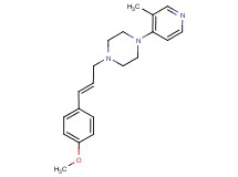1-[(2E)-3-(4-methoxyphenyl)prop-2-en-1-yl]-4-(3-methylpyridin-4-yl)piperazine