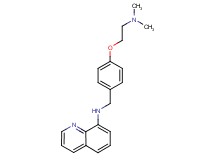 N-{4-[2-(dimethylamino)ethoxy]benzyl}-8-quinolinamine