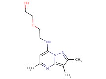 2-{2-[(2,3,5-trimethylpyrazolo[1,5-a]pyrimidin-7-yl)amino]ethoxy}ethanol