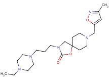 3-[3-(4-ethylpiperazin-1-yl)propyl]-8-[(3-methylisoxazol-5-yl)methyl]-1-oxa-3,8-diazaspiro[4.5]decan-2-one