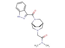 2-[(1S*,5R*)-6-(1H-indazol-3-ylcarbonyl)-3,6-diazabicyclo[3.2.2]non-3-yl]-N,N-dimethylacetamide