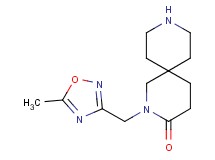 2-[(5-methyl-1,2,4-oxadiazol-3-yl)methyl]-2,9-diazaspiro[5.5]undecan-3-one hydrochloride