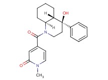 4-{[(4S*,4aS*,8aS*)-4-hydroxy-4-phenyloctahydro-1(2H)-quinolinyl]carbonyl}-1-methyl-2(1H)-pyridinone
