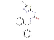 N-(2,2-diphenylethyl)-N'-(5-methyl-1,3,4-thiadiazol-2-yl)urea