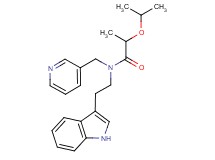 N-[2-(1H-indol-3-yl)ethyl]-2-isopropoxy-N-(pyridin-3-ylmethyl)propanamide