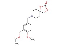 8-[3-(ethoxymethyl)-4-methoxybenzyl]-1,3-dioxa-8-azaspiro[4.5]decan-2-one