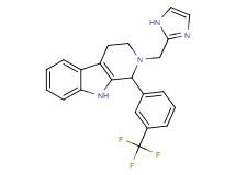 2-(1H-imidazol-2-ylmethyl)-1-[3-(trifluoromethyl)phenyl]-2,3,4,9-tetrahydro-1H-beta-carboline