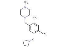 1-[5-(azetidin-1-ylmethyl)-2,4-dimethylbenzyl]-4-methylpiperazine
