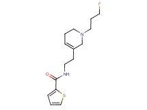 N-{2-[1-(3-fluoropropyl)-1,2,5,6-tetrahydropyridin-3-yl]ethyl}thiophene-2-carboxamide