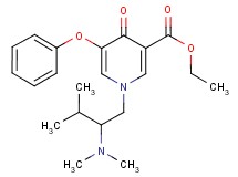 ethyl 1-[2-(dimethylamino)-3-methylbutyl]-4-oxo-5-phenoxy-1,4-dihydropyridine-3-carboxylate