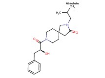 8-[(2S)-2-hydroxy-3-phenylpropanoyl]-2-isobutyl-2,8-diazaspiro[4.5]decan-3-one