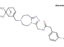 N-[(7-{[(1R,5S)-6,6-dimethylbicyclo[3.1.1]hept-2-en-2-yl]methyl}-6,7,8,9-tetrahydro-5H-[1,2,4]triazolo[4,3-d][1,4]diazepin-3-yl)methyl]-2-(3-fluorophenyl)acetamide