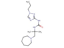 N-(2-azepan-1-yl-1,1-dimethylethyl)-N'-(1-propyl-1H-1,2,4-triazol-3-yl)urea