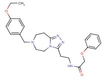 N-{2-[7-(4-ethoxybenzyl)-6,7,8,9-tetrahydro-5H-[1,2,4]triazolo[4,3-d][1,4]diazepin-3-yl]ethyl}-2-phenoxyacetamide