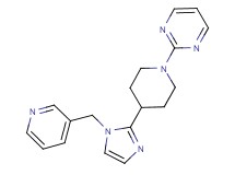 2-{4-[1-(pyridin-3-ylmethyl)-1H-imidazol-2-yl]piperidin-1-yl}pyrimidine