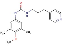 N-(4-methoxy-3,5-dimethylphenyl)-N'-(3-pyridin-4-ylpropyl)urea