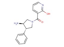 3-{[(3R*,4S*)-3-amino-4-phenylpyrrolidin-1-yl]carbonyl}pyridin-2-ol
