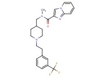 N-methyl-N-[(1-{2-[3-(trifluoromethyl)phenyl]ethyl}-4-piperidinyl)methyl]imidazo[1,2-a]pyridine-2-carboxamide