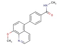 4-(8-methoxyquinolin-5-yl)-N-methylbenzamide