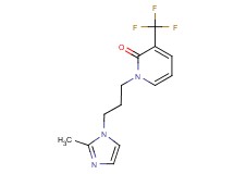 1-[3-(2-methyl-1H-imidazol-1-yl)propyl]-3-(trifluoromethyl)pyridin-2(1H)-one