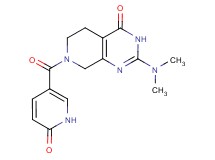 2-(dimethylamino)-7-[(6-oxo-1,6-dihydropyridin-3-yl)carbonyl]-5,6,7,8-tetrahydropyrido[3,4-d]pyrimidin-4(3H)-one