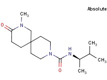 N-[(1R)-1,2-dimethylpropyl]-2-methyl-3-oxo-2,9-diazaspiro[5.5]undecane-9-carboxamide