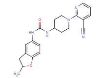 N-[1-(3-cyanopyridin-2-yl)piperidin-4-yl]-N'-(2-methyl-2,3-dihydro-1-benzofuran-5-yl)urea