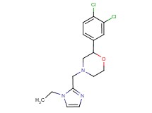 2-(3,4-dichlorophenyl)-4-[(1-ethyl-1H-imidazol-2-yl)methyl]morpholine