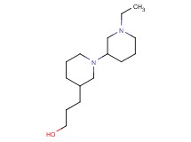 3-(1'-ethyl-1,3'-bipiperidin-3-yl)-1-propanol